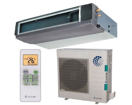 Канальный кондиционер Systemair SYSPLIT DUCT 24 HP Q N