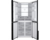 Отдельностоящий холодильник с инвертором Weissgauff WCD 450 White Rock Glass NoFrost Inverter