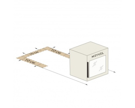 Винный шкаф Meyvel MV12-TB1