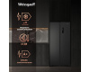 Отдельностоящий холодильник с инвертором Weissgauff WSBS 500 Inverter NoFrost Dark Grey