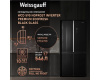 Отдельностоящий холодильник с инвертором Weissgauff WCD 590 Nofrost Inverter Premium EcoFresh Black Glass
