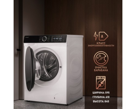 Стиральная машина Weissgauff WMD 6016 DC Inverter Steam