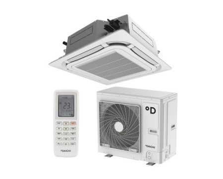 Кассетный кондиционер Daichi DA140ALCS1R/DF140ALS3R/DPC06L
