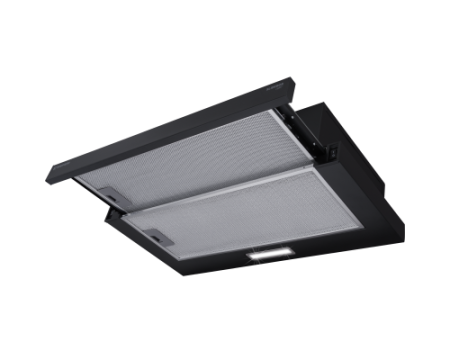 Телескопическая вытяжка Meferi SLIDEBOX60BK LIGHT