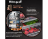 Встраиваемый холодильник с инвертором Weissgauff WRKI 2000 Total NoFrost Inverter Premium Ecofresh Inox