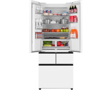 Отдельностоящий холодильник Weissgauff WFD 450 Built-in Inverter NoFrost White