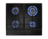 Газовая варочная панель Meferi MGH604BK GLASS POWER