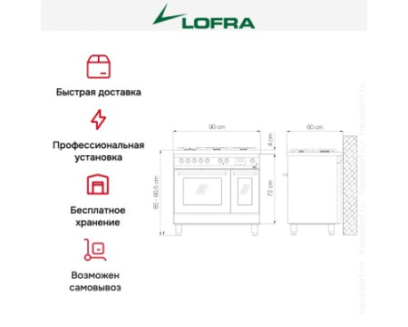Варочный центр Lofra PRD96MFTE/AEO