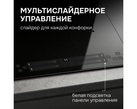 Стеклокерамическая варочная панель Zigmund & Shtain CI 24.6 B