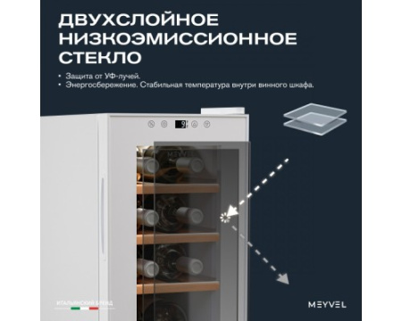 Винный шкаф Meyvel MV08-TWF1-NEXT