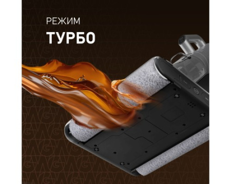Вертикальный беспроводной пылесос сухой и влажной уборки (2 в 1) Weissgauff V22 BLDC 250 Graphite DoubleSide AquaPro SelfDry