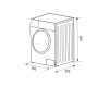 Сушильная машина ZUGEL ZDF80HP Heat Pump