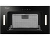 Кухонная встраиваемая вытяжка Weissgauff Intense 600 Touch Black Glass