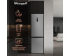Отдельностоящий холодильник с инвертором Weissgauff WRK 2000 Total NoFrost Inverter Inox