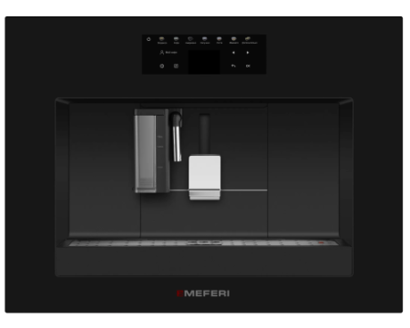 Встраиваемая кофемашина Meferi MCM6010BK COMFORT PLUS