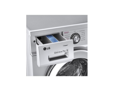 Узкая стиральная машина LG F1296HDS4