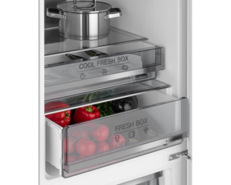 Отдельностоящий холодильник Weissgauff WRK 195 D Full NoFrost White Rock Glass