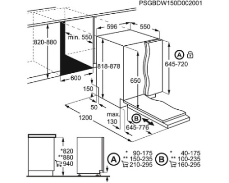 Встраиваемая посудомоечная машина Electrolux EEQ947200L