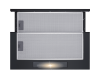 Телескопическая вытяжка Meferi SLIDEBOX60BK POWER