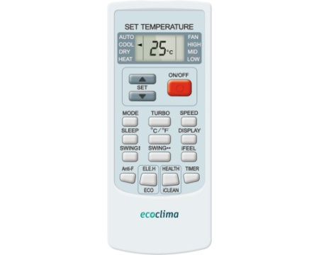 Кондиционер Ecoclima Frost Line ECW-AX12/FB-4R1 / EC-AX12/F-4R1