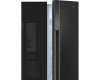 Отдельностоящий холодильник с инвертором Weissgauff WSBS 500 Inverter NoFrost Black Glass