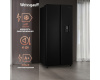 Отдельностоящий холодильник с инвертором и подачей воды Weissgauff WSBS 600 XB NoFrost Inverter Water Dispenser