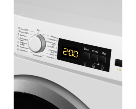 Стиральная машина Maunfeld MFWM127WH100 ST INVERTER SLIM
