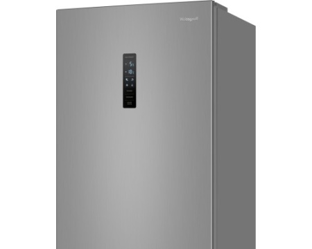 Отдельностоящий холодильник с инвертором Weissgauff WRK 2000 Total NoFrost Inverter Inox