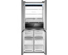 Отдельностоящий холодильник с инвертором Weissgauff WCD 450 XNF Built-in