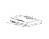 Кухонная вытяжка HOMSair HORIZONTAL 60 белый