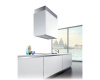 Вытяжка Falmec Design+ LAGUNA isola 60 inox vetro bianco (800) CLDI6075.E0P2#ZZZI491F+KACL.822#F