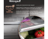 Отдельностоящий холодильник с инвертором Weissgauff WRK 2000 Total NoFrost Inverter Beige Glass