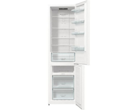 Отдельностоящий двухкамерный холодильник Gorenje NRK6201PW4