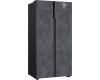 Отдельностоящий холодильник с инвертором Weissgauff WSBS 600 NoFrost Inverter Rock Glass
