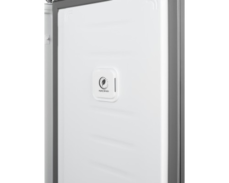 Отдельностоящий холодильник с инвертором Weissgauff WCD 510 Built-in Inverter NoFrost Champagne Glass