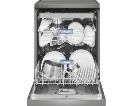 Посудомоечная машина Weissgauff DW 6038 D Dual Wash Silver