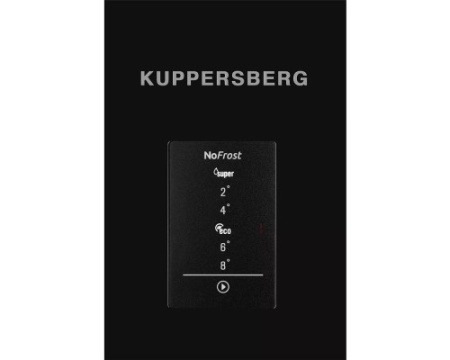 Морозильная камера Kuppersberg NFS 186 BK