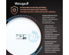 Отдельностоящий холодильник Weissgauff WFD 450 Total NoFrost Inverter Dark Grey Built-in