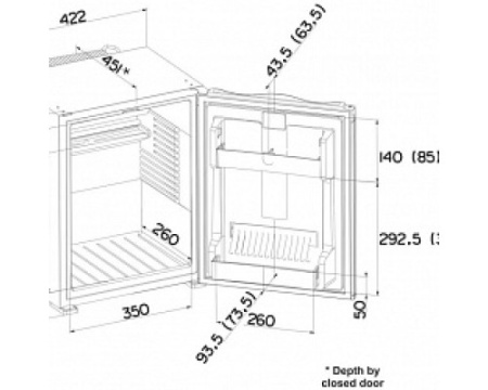 Минибар Dometic RH 131 LD