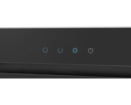 Кухонная встраиваемая вытяжка Weissgauff Aura 456 Touch Black Glass