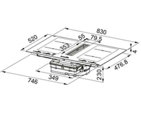 Варочная панель Franke FMA 8391R HI 340.0705.336