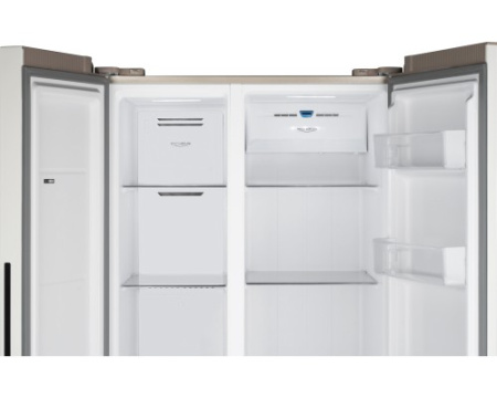 Отдельностоящий холодильник с инвертором Weissgauff WSBS 600 Be NoFrost Inverter