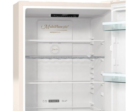 Отдельностоящий двухкамерный холодильник Gorenje NRK6192CLI