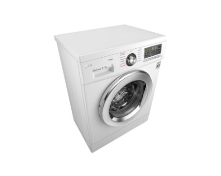 Узкая стиральная машина с сушкой LG F1296CDS3