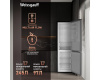 Отдельностоящий холодильник с инвертором Weissgauff WRK 2000 Total NoFrost Inverter White Glass