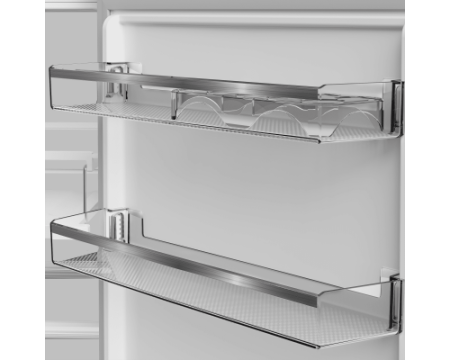 Холодильник с нижней морозильной камерой Grundig GKPN66830FXD