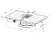Варочная панель Faber GALILEO SMART BK GLASS A830 340.0577.694