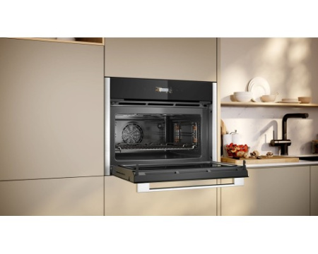 Компактный духовой шкаф с микроволнами Neff C24MR21N0