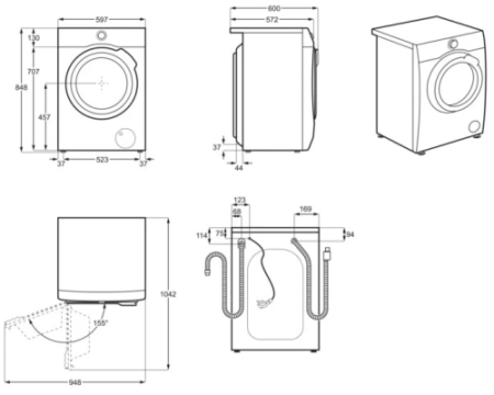 Стиральная машина Electrolux EW8F1R48B