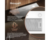 Кухонная встраиваемая вытяжка Weissgauff Arum 600 PB White Enamel